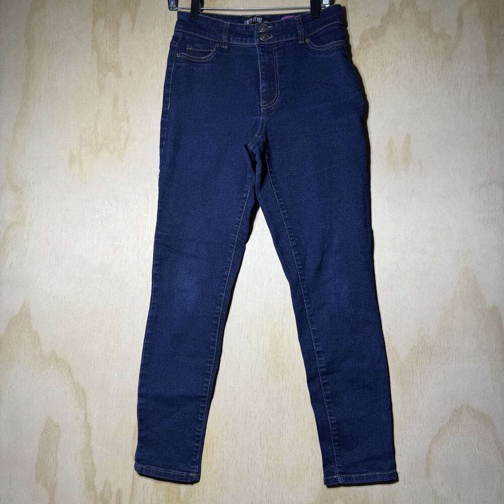 Faith Jeans‎ Women’s Size 6 Skinny Jeans Dark Wash Stretch Denim Mid Rise
